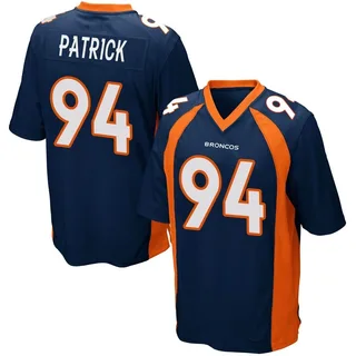 Aaron Patrick Denver Broncos Orange Football Jersey • Kybershop