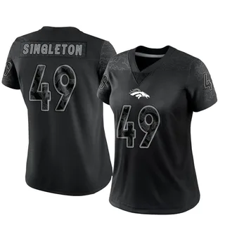 Alex Singleton Denver Broncos Game Player Jersey - Orange - Bluefink