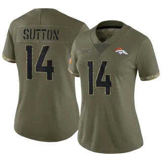 Women's Nike Courtland Sutton Orange Denver Broncos Game Jersey