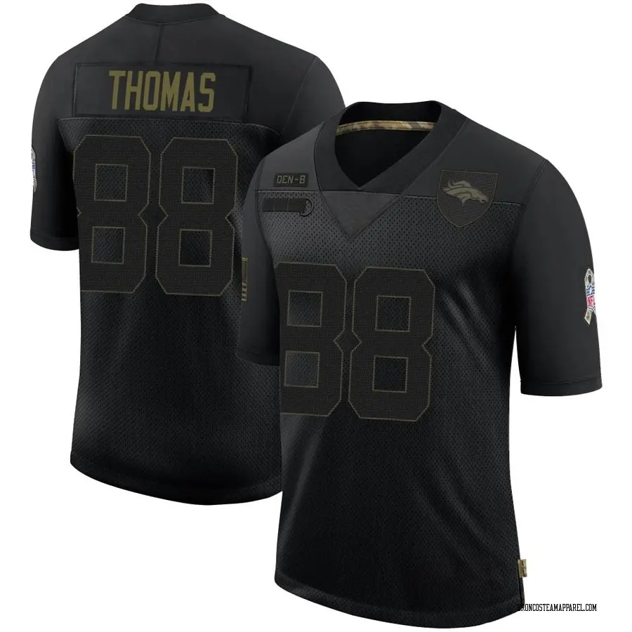 Men's Nike Demaryius Thomas Camo Denver Broncos Salute to Service Limited  Jersey