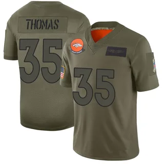 Demaryius Thomas Denver Broncos Nike Salute to Service Limited Jersey - Camo