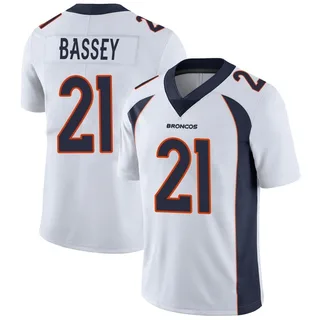 Essang Bassey Youth Nike Navy Denver Broncos Game Custom Jersey Size: Extra Large