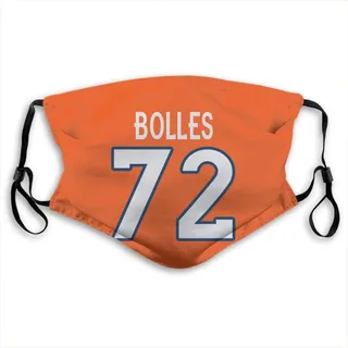 Men's Nike Garett Bolles Orange Denver Broncos Game Jersey