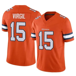 Lids Jalen Virgil Denver Broncos Nike Game Player Jersey - Orange