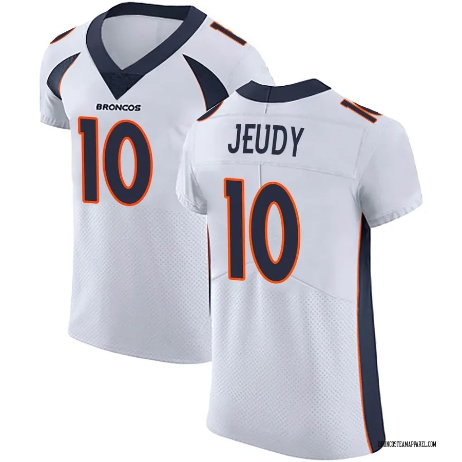 Nike Denver Broncos Men's Game Jersey Jerry Jeudy - Orange