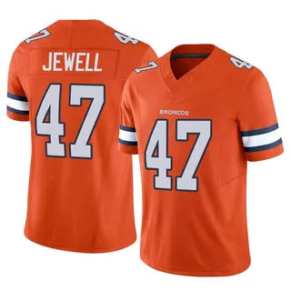 Men's Denver Broncos Josey Jewell Nike Orange Game Jersey