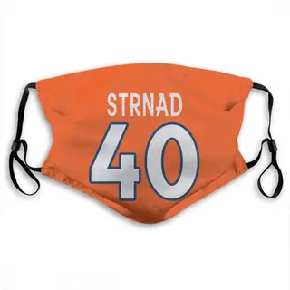 Women's Denver Broncos Justin Strnad Nike Orange Game Jersey