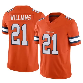 Men's Nike K'Waun Williams Orange Denver Broncos Game Jersey