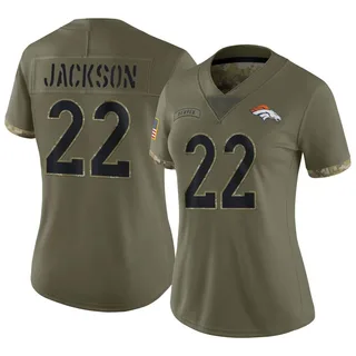 Kareem Jackson Denver Broncos Nike Women's Game Jersey - Orange