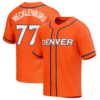 KARL MECKLENBURG CUSTOM DENVER BRONCOS JERSEY ALBINO RHINO