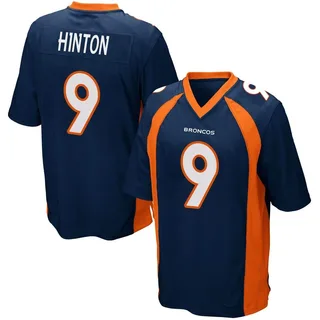 Kendall Hinton Denver Broncos Nike Game Player Jersey - Orange