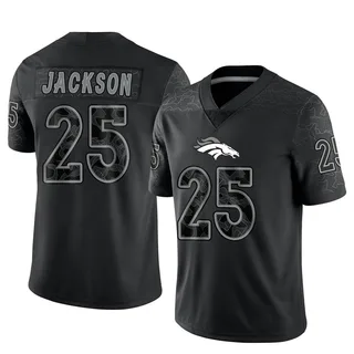 Men's Nike Lamar Jackson Black Baltimore Ravens RFLCTV Limited Jersey