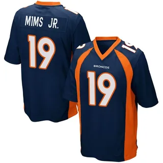 Marvin Mims Jr. Signed Denver Broncos Jersey (Beckett) – Super Sports Center