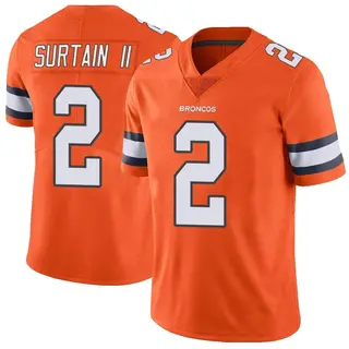 Patrick Surtain II 2 Denver Broncos White Vapor Limited Jersey - Bluefink