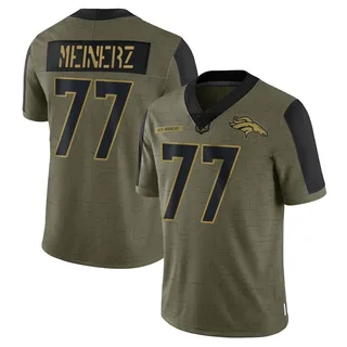 Broncos QUINN MEINERZ Signed Custom Replica Navy Jersey AUTO Warhawks - JSA