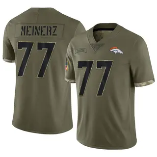 Broncos QUINN MEINERZ Signed Custom Replica Navy Jersey AUTO Warhawks - JSA