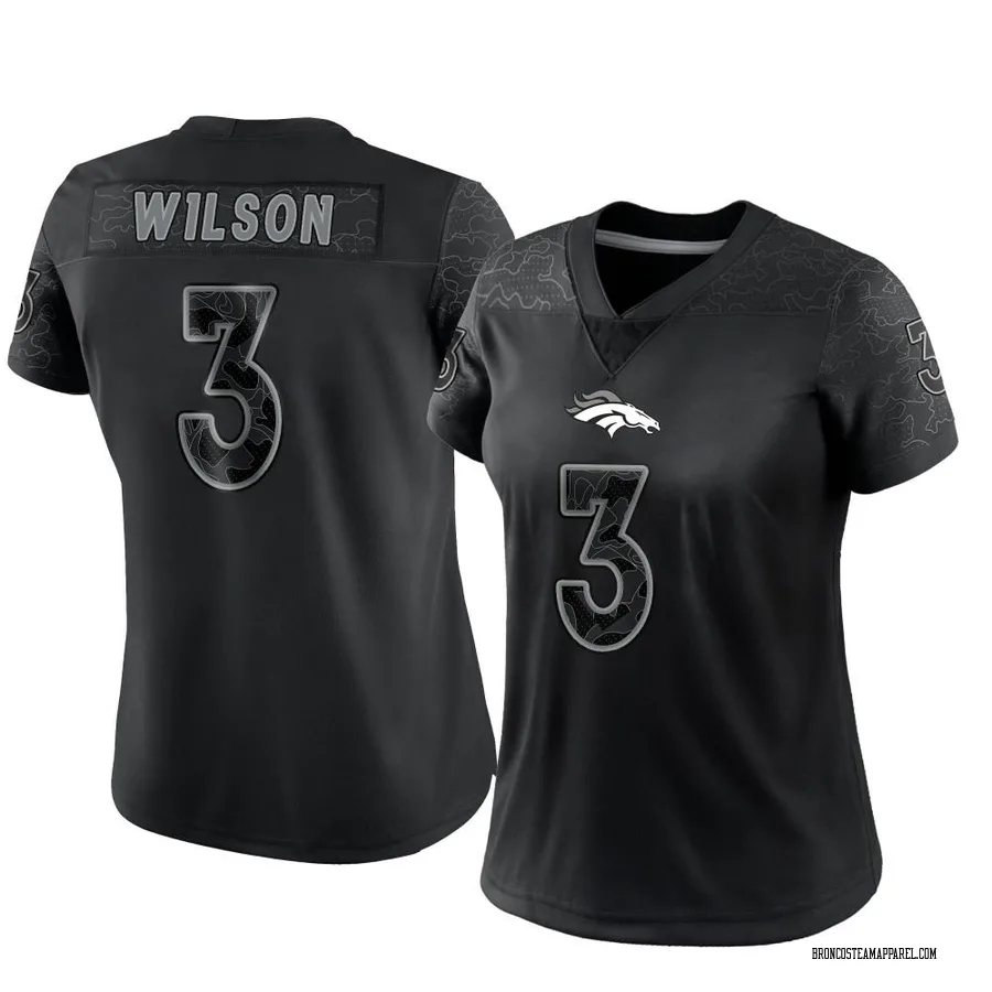 Russell Wilson Denver Broncos Women's Limited Reflective Nike