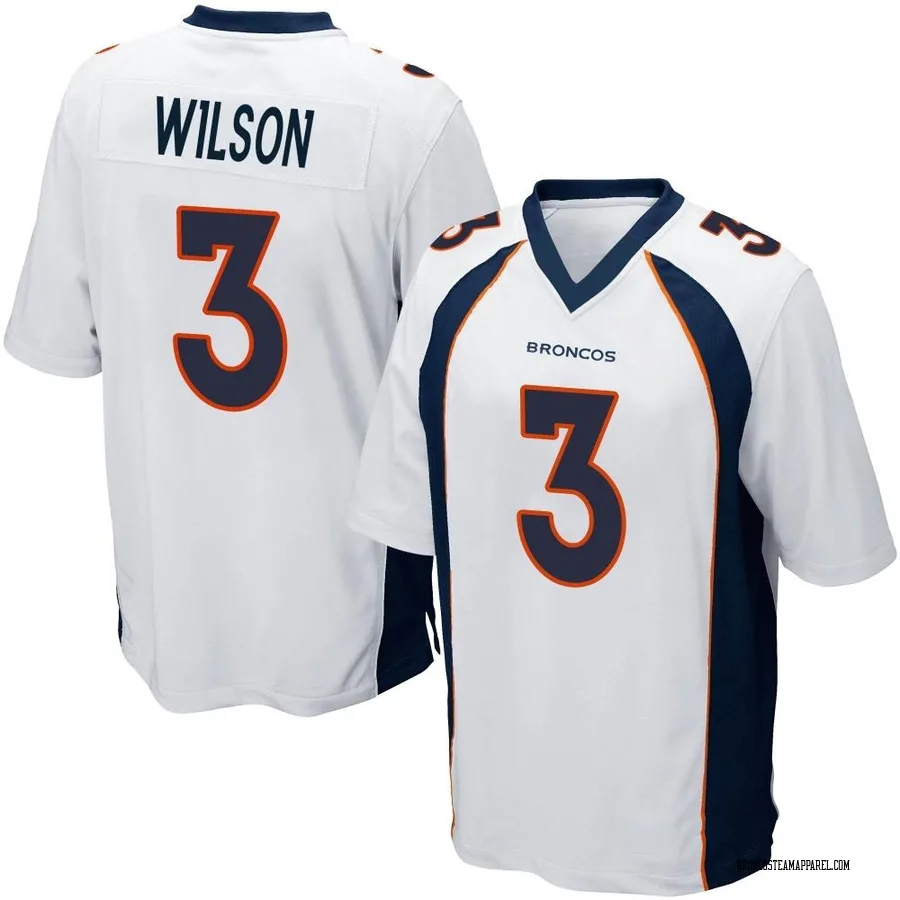 Russell Wilson Denver Broncos Nike Youth Game Jersey - White