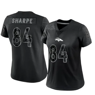 Shannon Sharpe Denver Broncos Men's Game Nike Jersey - White