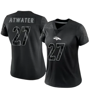 Steve Atwater Jersey Denver Broncos #27 Orange Limited Vapor Untouchable