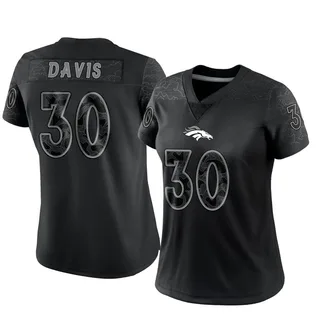 Nike Denver Broncos #30 Terrell Davis Olive/Camo Women's Stitched NFL  Limited 2017 Salute to Service Jersey