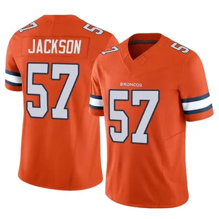 Men's Nike Kareem Jackson Orange Denver Broncos Game Jersey