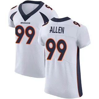 Zach Allen Men's Nike Navy Denver Broncos Alternate Custom Game Jersey Size: Large